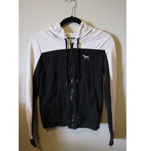 Pink Zip Up Sweatshirt